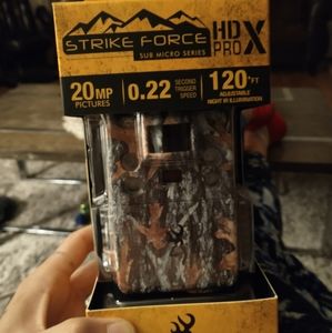 Browning strike force HD  pro x trail camera